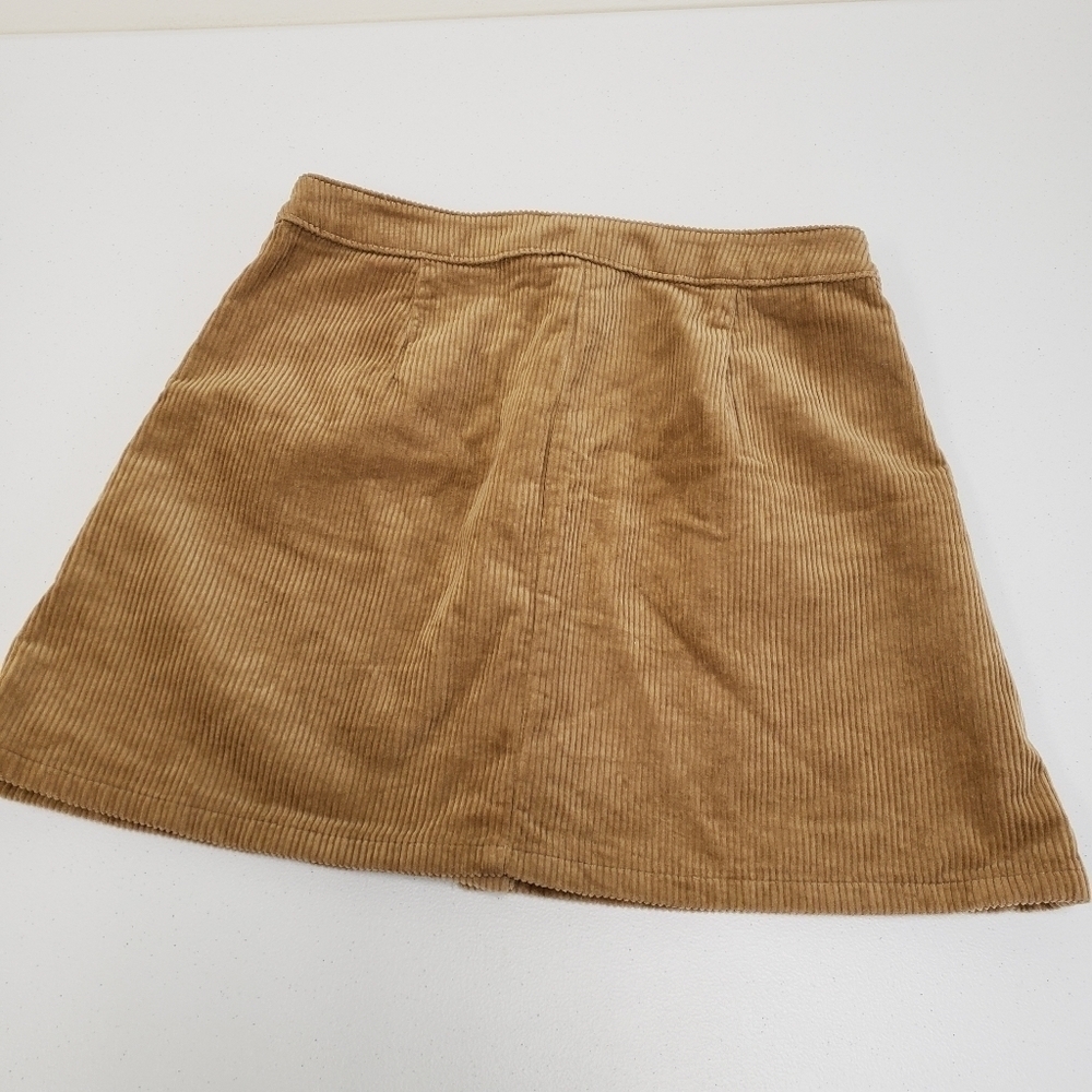 Arizona Jeans Tan Corduroy Skirt Womens Size 9 - Picture 2 of 3